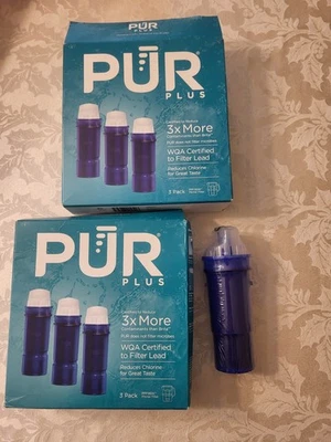 Four new PUR Plus Lead-Reducing Water Filters (PPF951K3) for Pitchers/Dispensers - Image 1 of 4