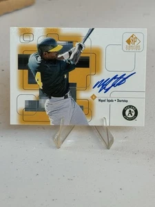1999 UPPER DECK SP SIGNATURE EDITION MIGUEL TEJADA AUTOGRAPH BASEBALL CARD - Picture 1 of 2