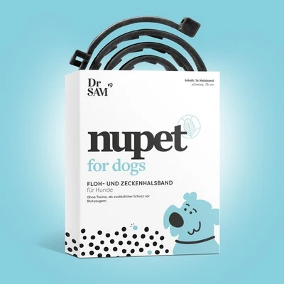 Dr. SAM nupet Floh- und Zeckenhalsband Dog - mit Geraniol