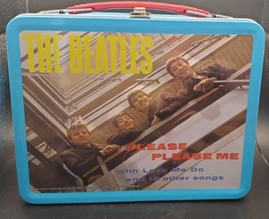 Vintage 1999 Beatles "Please, Please Me" Metal Lunch Box No Thermos NWOT - Picture 1 of 5
