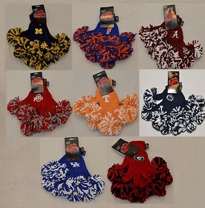 NEW NCAA Spirit Fingerz Pom Pom Gloves - Picture 1 of 2