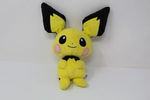 Pokemon ALL STAR COLLECTION Pichu Plush Doll S Size Pocket Monster Stuffed Toy - Picture 1 of 2