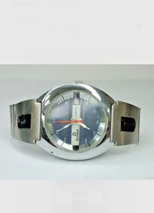 Vintage Mens Watch OMAX Day 17 Jewels Original Bracelet Swiss Made Vintage - Picture 1 of 19