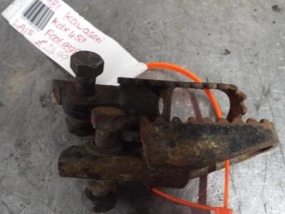 Kawasaki KDX450 KDX 450 1981 Footpegs Foot Pegs Motocoss MX Enduro  - Imagem 1 de 3