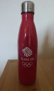 Team GB Flachmann, lachsfarben, 11", für Heiß- oder Kaltgetränke - Bild 1 von 1