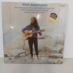 JOAN BAEZ, Very Early Joan, 1982 Vanguard VSD 79446 LP 2 Record Set, New Sealed - Picture 1 of 2