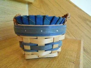 Longaberger Thyme Basket Set C Club braided ears 98 cute *shipping included!* - Bild 1 von 11