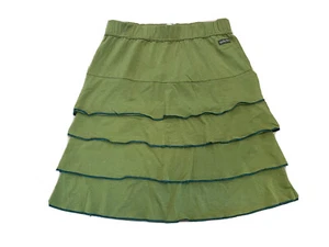 Matilda Jane layered raffle skirt green woman size medium M - Picture 1 of 4
