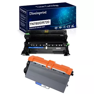 TN780 Toner & DR720 Trommel für Brother DCP-8155DN DCP-8250DN HL-5450DN MFC-8950DWT - Bild 1 von 24