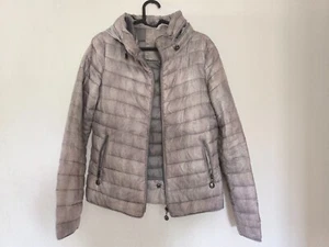 graue Jacke Oberteil Mädchen Teenager modern Damen Frühling Winter Geschenkidee - Bild 1 von 12