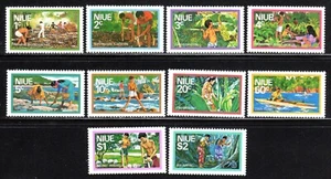 1976 Niue SC# 179-188 - Preparing Ground for Taro-Set of 10 - M-NH - Picture 1 of 1