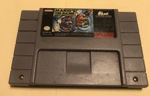 Mario's Time Machine (Super Nintendo Entertainment System, 1993) SNES AUTHENTIC - Picture 1 of 2