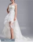  JJ'S HOUSE Wedding  Hi Low Mini Dress  Sz 10  NWT MSRP $264