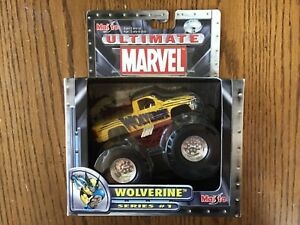 Wolverine Ultimate Marvel Monsters Truck Motorized Series #1 Maisto 2002 New