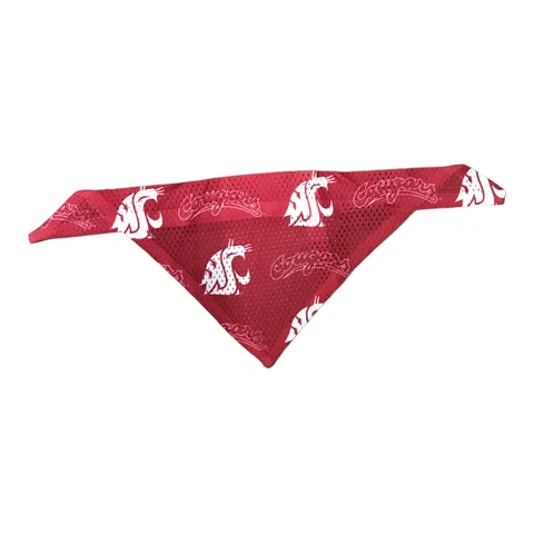 NCAA Washington State Cougars Jersey Style Pet Bandana Cover