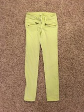 lime green jeggings