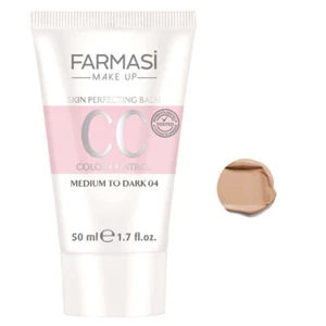 FARMASI - MAKE UP- SKIN PERFECTING CC CREAM #04 MEDIUM TO DARK (9 in 1) 2x25ML - Picture 1 of 7