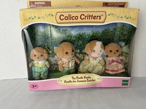 CALICO CRITTERS #CC1735 Toy Poodle Family - New Factory Sealed - Picture 1 of 9