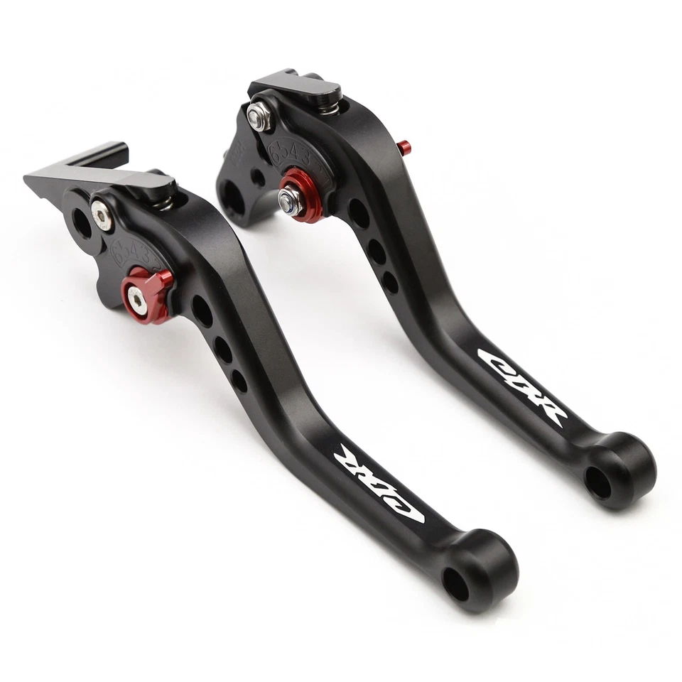 Alavanca de embreagem de freio curta preta CNC para HONDA CBR600RR CBR1000RR 2007-2022 16 17 - Imagem 1 de 4