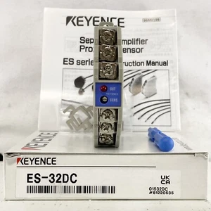 Keyence ES-32DC Amplificatore Sensore di Prossimità NPN 12-24VDC Nuovo Senza Scatola Giappone - Foto 1 di 7