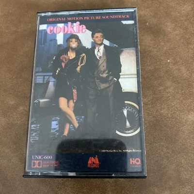 COOKIE Motion Picture Soundtrack Cassette Tape OG 1989 THOMAS NEWMAN Rare - Image 1 of 2