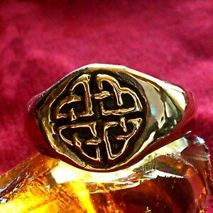 Kelten Ring Bronze Wikinger Viking Celtic LARP