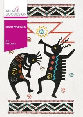 Southwestern Anita Goodesign Embroidery Machine Design CD NEW 15AGHD