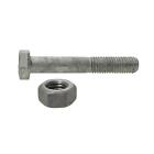 Hex Bolt/Nut M16 (16Mm) Metric Coarse Class 4.6 Galvanised As1111.1/As1112:2000