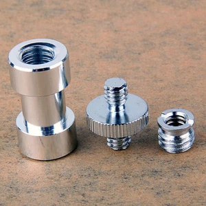 1/4 "3/8" Stativschraube-Halterung Halter Kamera-Adapter Hellweiß x1 V8K4 - Bild 1 von 7