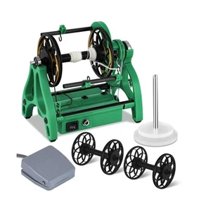 Consfly Electric Yarn Spinning Wheel w/Foot Switch & 3 Spools, Fiber Spinning... - Picture 1 of 7