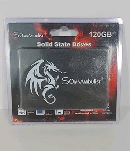 SSD 120gb Interne Sata3 Solid State Drive 2,5" für PC & Laptop 550mbs Neu - Bild 1 von 2