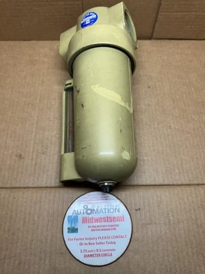 FILTRO NEUMÁTICO BOSTON GEAR EN41480-MG 1-1/2 PULGADA ENTRADA NPT 250PSIG MAX ID: EN150 Foto 1 de 4