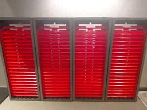 Vtg. Bib/Discwasher Cd Hanging Storage Rack Lot Of 4 80 cd/game holder - Picture 1 of 7