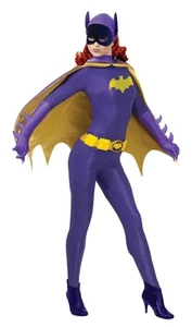 Rubies Costume Grand Heritage Batgirl Classic TV Batman Circa 1966, Purple/Go... - Picture 1 of 3
