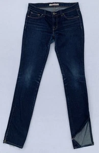 J Brand The Deal dunkle Waschung Skinny Reißverschluss Bein Damen Jeans 28" x 34" - Bild 1 von 5