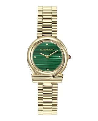 Reloj de moda Ferragamo para mujer oro 28 mm pulsera Foto 1 de 4