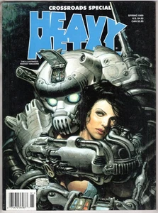 Heavy Metal Magazine v 13 #1 Spring 1999 Crossroads Special Illustrated Fantasy - Picture 1 of 3