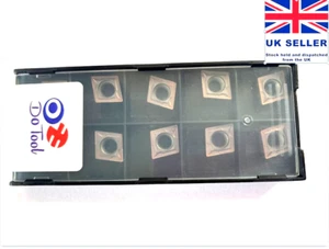 CCMT 09T304 CARBIDE TURNING INSERTS (Trusted Supplier For Over 12 Years) - Picture 1 of 3
