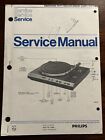 Philips 22AF729/44B Turntable Record Player Service Manual Original Genuine Hifi