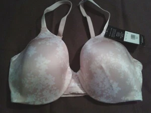 Pink Floral Bali "Smoothing & Concealing" 3W11 Underwire Minimizer Bra 38DD $48 - Picture 1 of 2