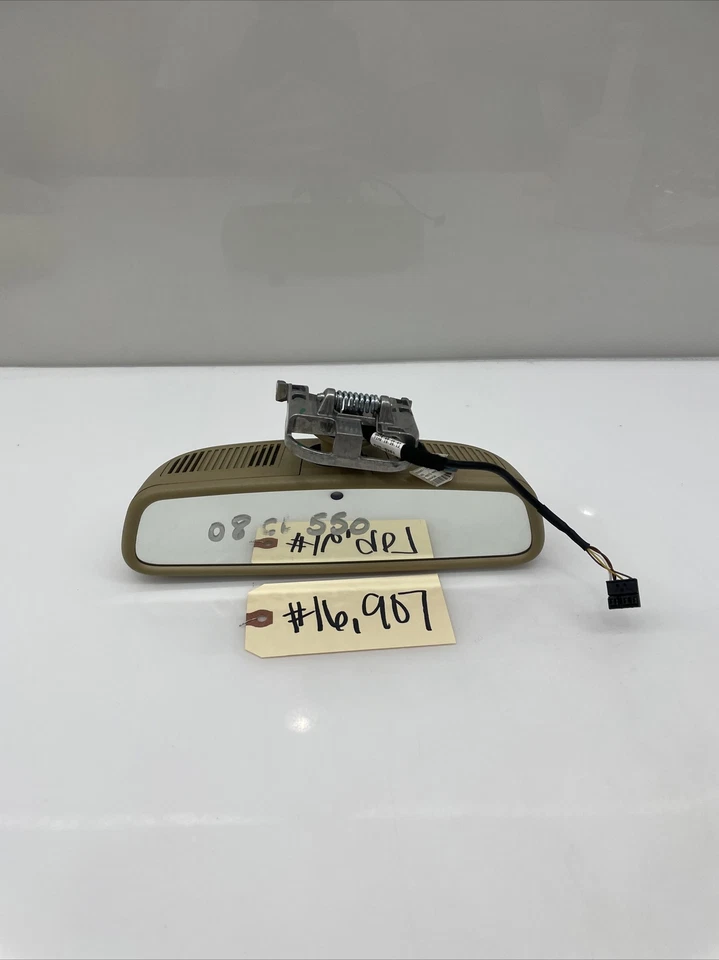 2007 - 2010 Mercedes W216 Cl63 Amg Cl550 Cl600 Interior Rear View Mirror Beige - Image 1 of 4
