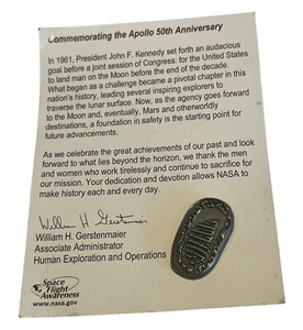 Gedenken an die Apollo 50th Anniversary NASA - Sammler Anstecknadel - Bild 1 von 12