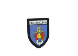 Patch printed embroidery souvenir shield crest city travel belarus maladzyechna - Bild 1 von 1