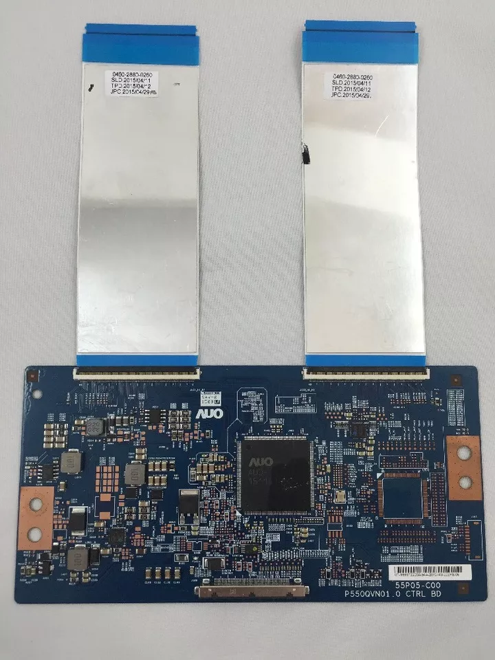 Sharp LC-55UB30U T-Con with Ribbons 55.55T22.C04 [A13i] - Image 1 of 1