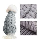 Small Dogs Pet Sweaters Vest Dogs Coat Turtleneck Knitted Sweater Pet Clothes