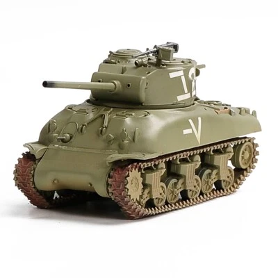 M4 Sherman Model Tanks 1/72 WW2 US Military Vehicles Tank Israeli Armored - Image 1 of 4