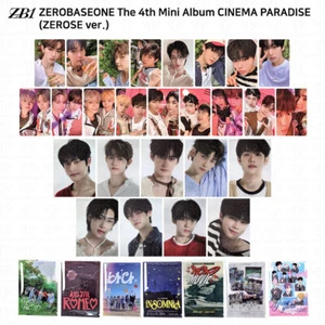 ZEROBASEONE ZB1 4th Mini Album CINEMA PARADISE Zerose Ver Photocard Postcard - Picture 1 of 75