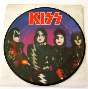 Kiss - A World Without Heroes UK 1981 Casablanca 7" Picture Disc Single - Imagen 1 de 2