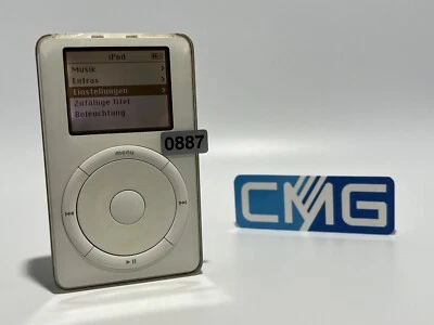 Apple iPod classic 5 GB Scrollwheel 1st Generation 2001 M8541 5GB 1.Gen Top #887 - Bild 1 von 4