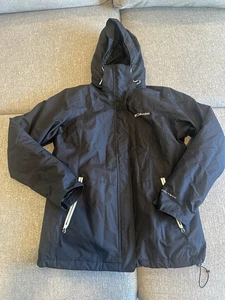 Columbia Interchange Omnitech Shell + Fleece Jacket Small Black Woman’s  - Bild 1 von 16